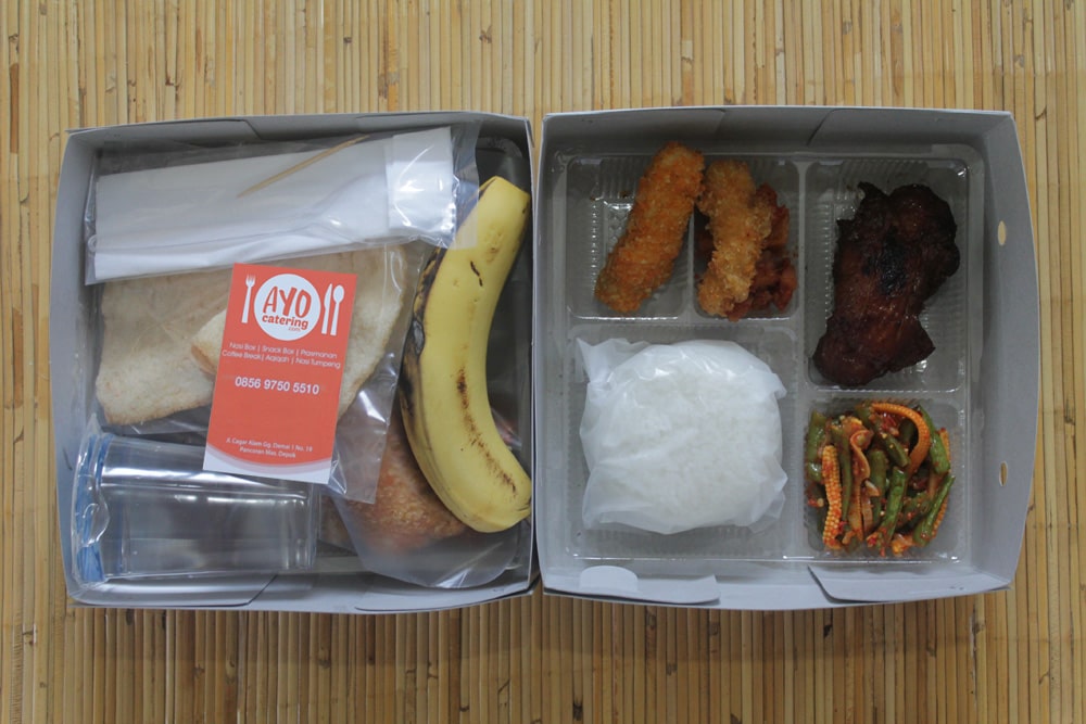 Dokumentasi nasi box Ayo Catering Depok 1