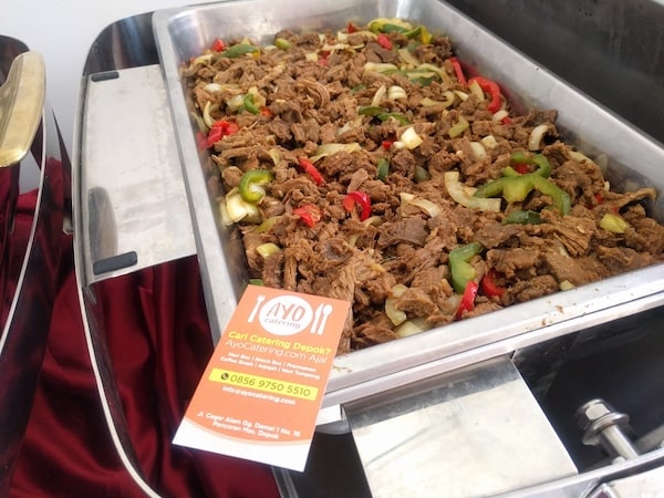 Dokumentasi prasmanan Ayo Catering Depok 1