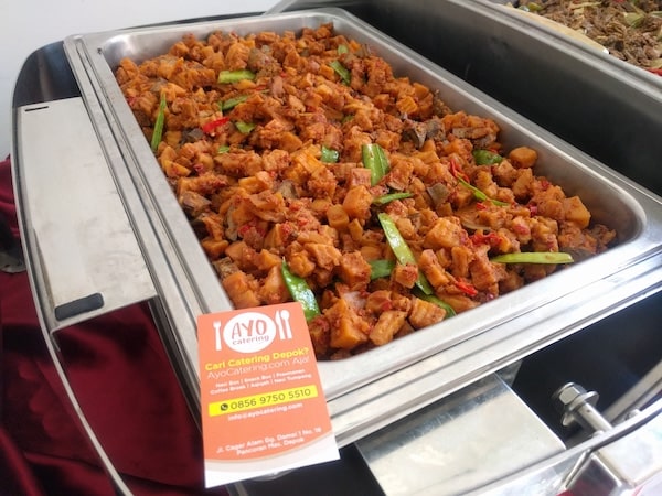 Dokumentasi prasmanan Ayo Catering Depok 2