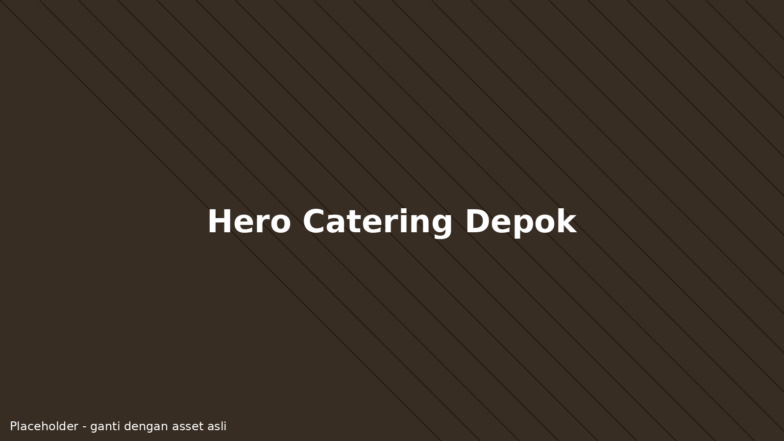 Dokumentasi catering prasmanan Ayo Catering Depok